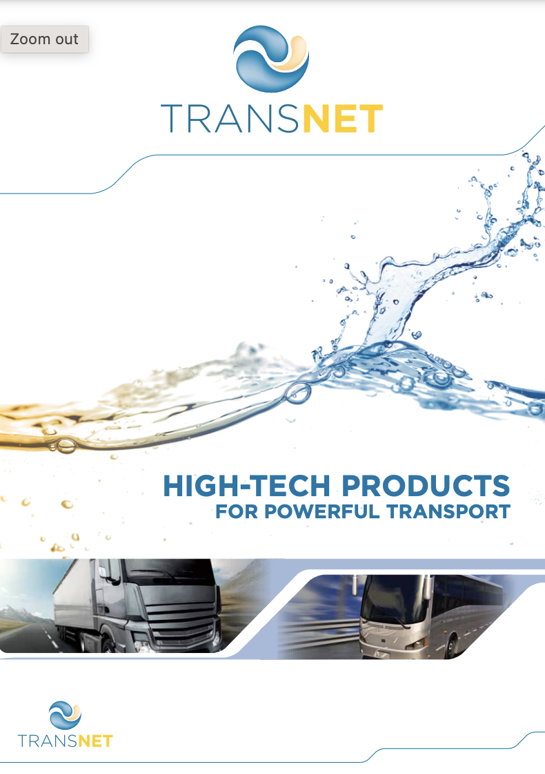 Front cover of the Transport Catalogue