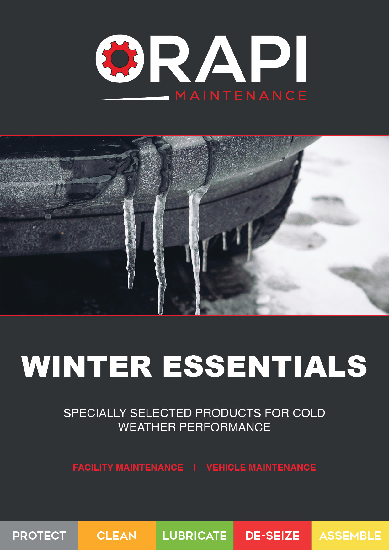 Front cover of the Winter Essentials Catalogue